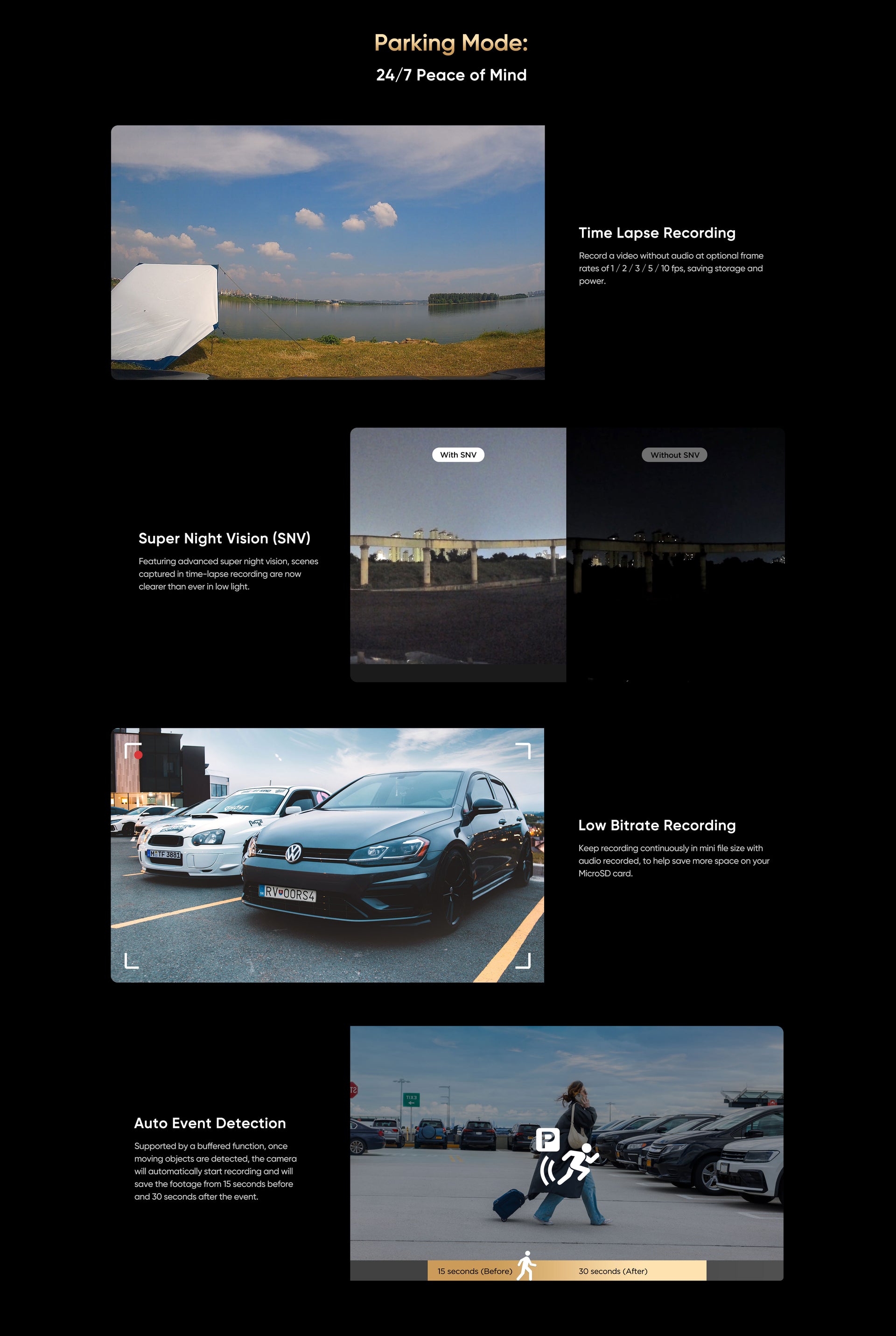 VIOFO A229 Ultra 4K + 4K Dash Cam — 3-Channel (Front + Rear + Interior) feature 13