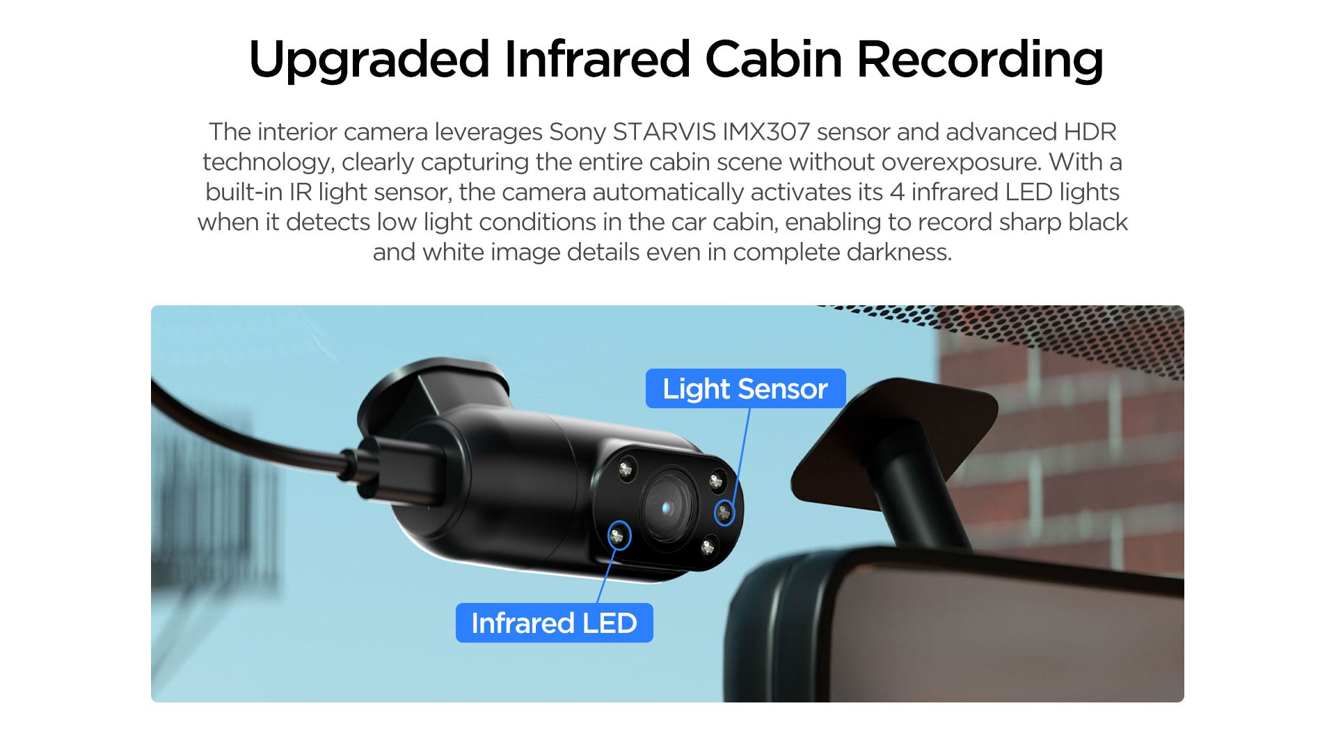 VIOFO A229 Plus 2K + 2K Dash Cam — 3-Channel (Front + Rear + Interior) feature 6