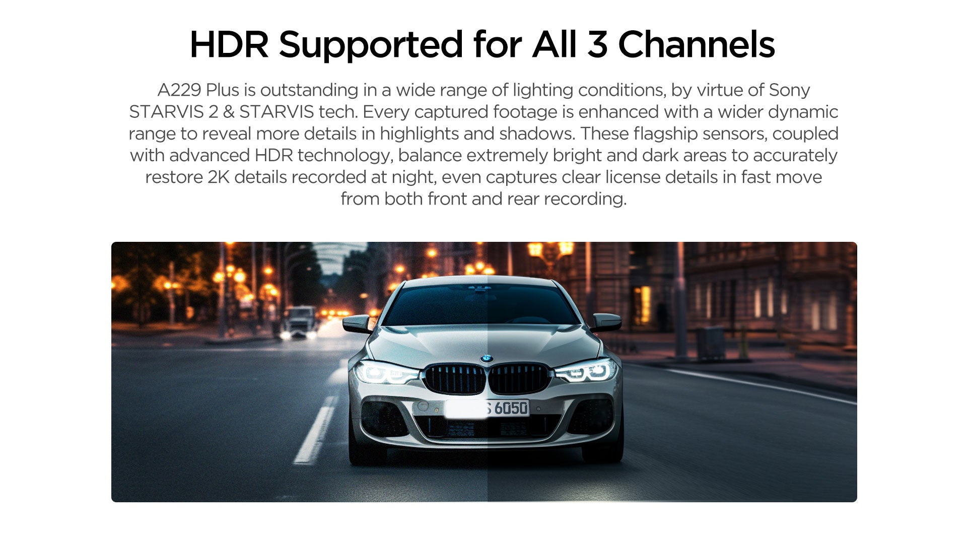 VIOFO A229 Plus 2K + 2K Dash Cam — 3-Channel (Front + Rear + Interior) feature 7