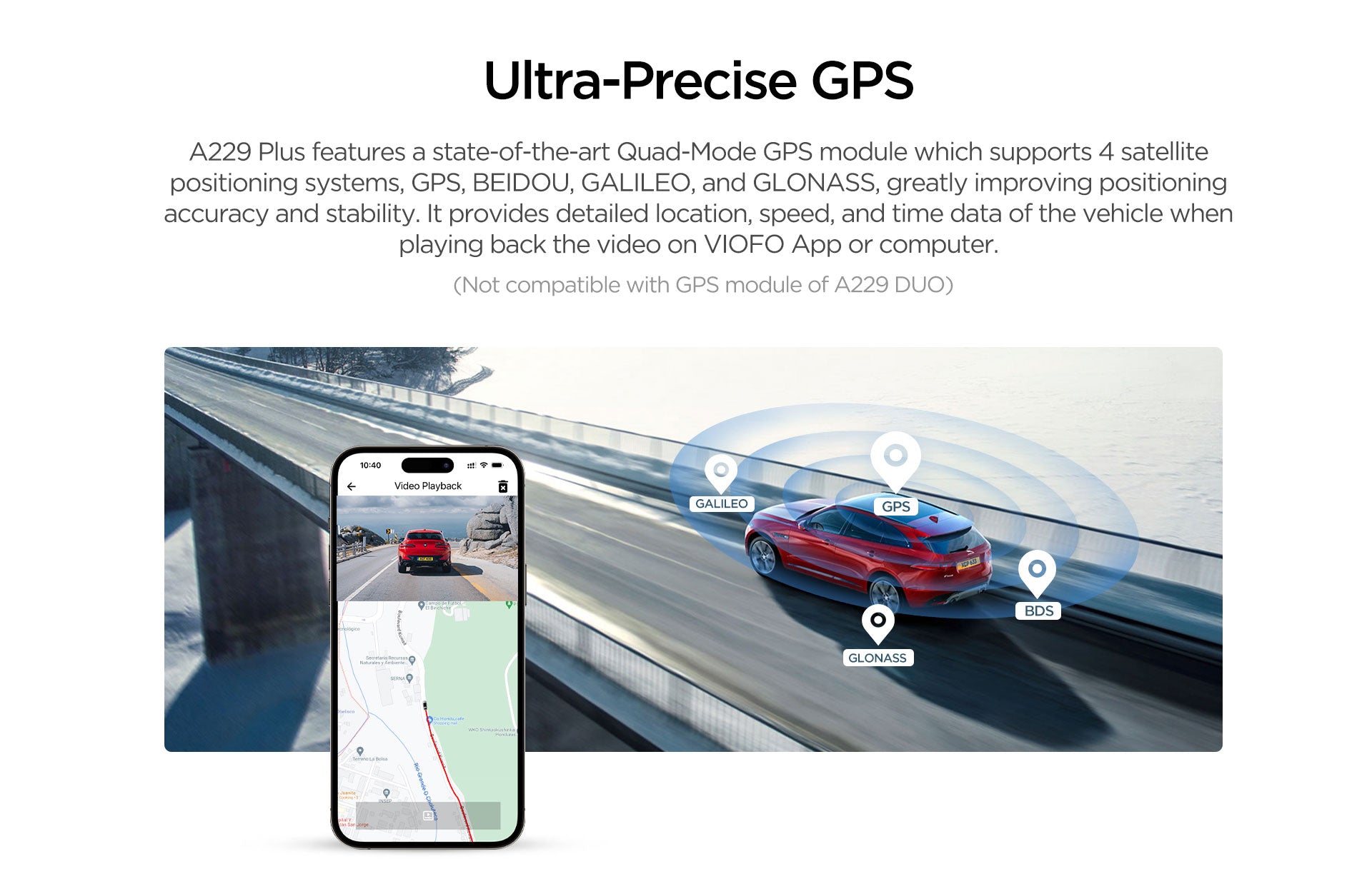 VIOFO A229 Plus 2K + 2K Dash Cam — 3-Channel (Front + Rear + Interior) feature 12
