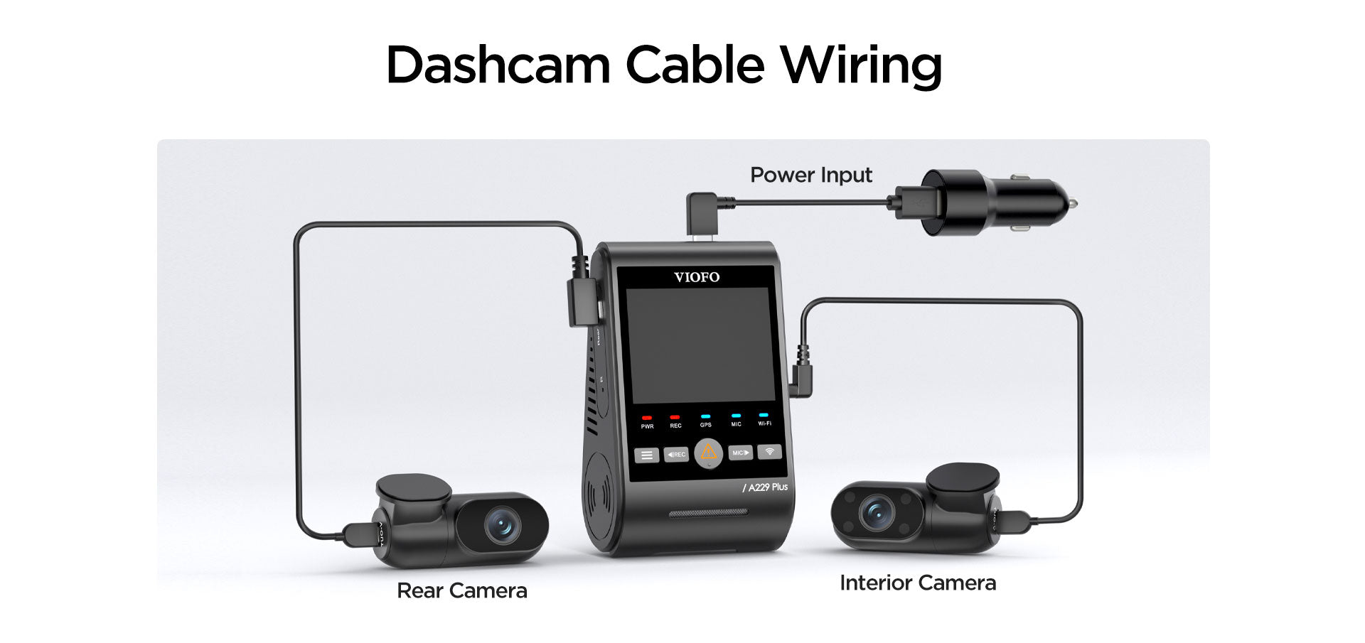 VIOFO A229 Plus 2K + 2K Dash Cam — 3-Channel (Front + Rear + Interior) feature 17