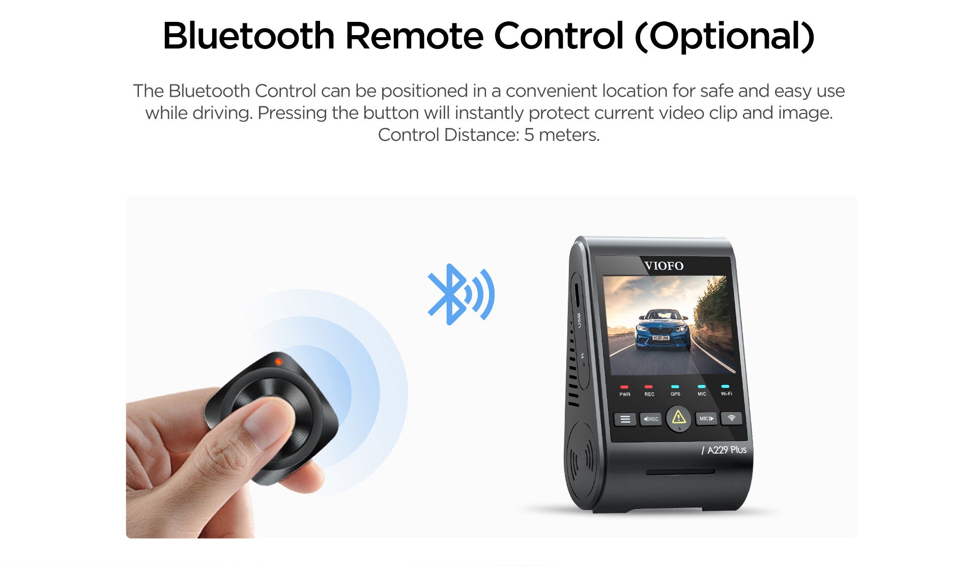 VIOFO A229 Plus 2K + 2K Dash Cam — 3-Channel (Front + Rear + Interior) feature 20
