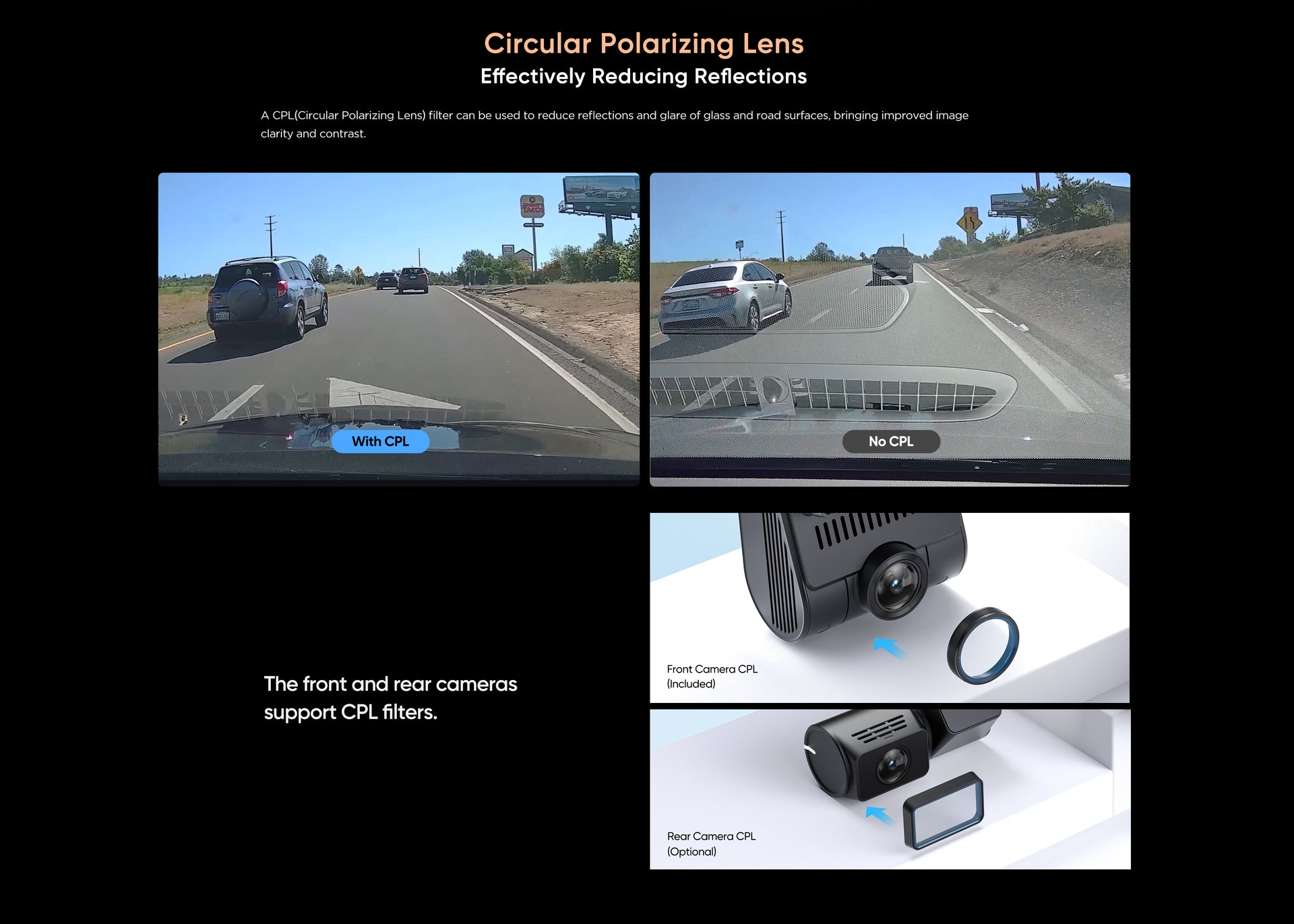 VIOFO A329S 4K 60fps Dash Cam — 2-Channel (Front + Rear) feature 29