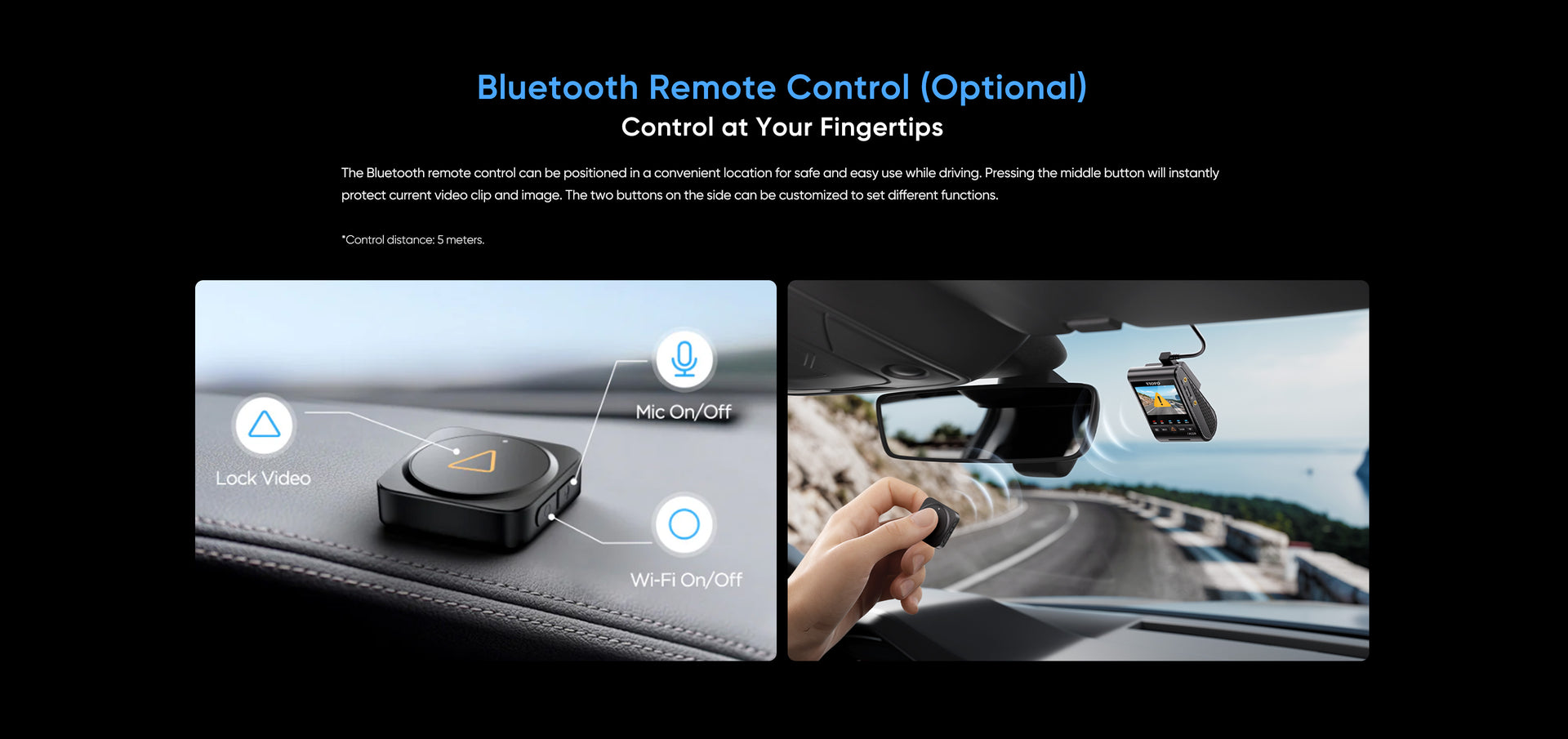 VIOFO A329T 4K Telephoto Dash Cam — 2-Channel (Front + Rear) feature 30