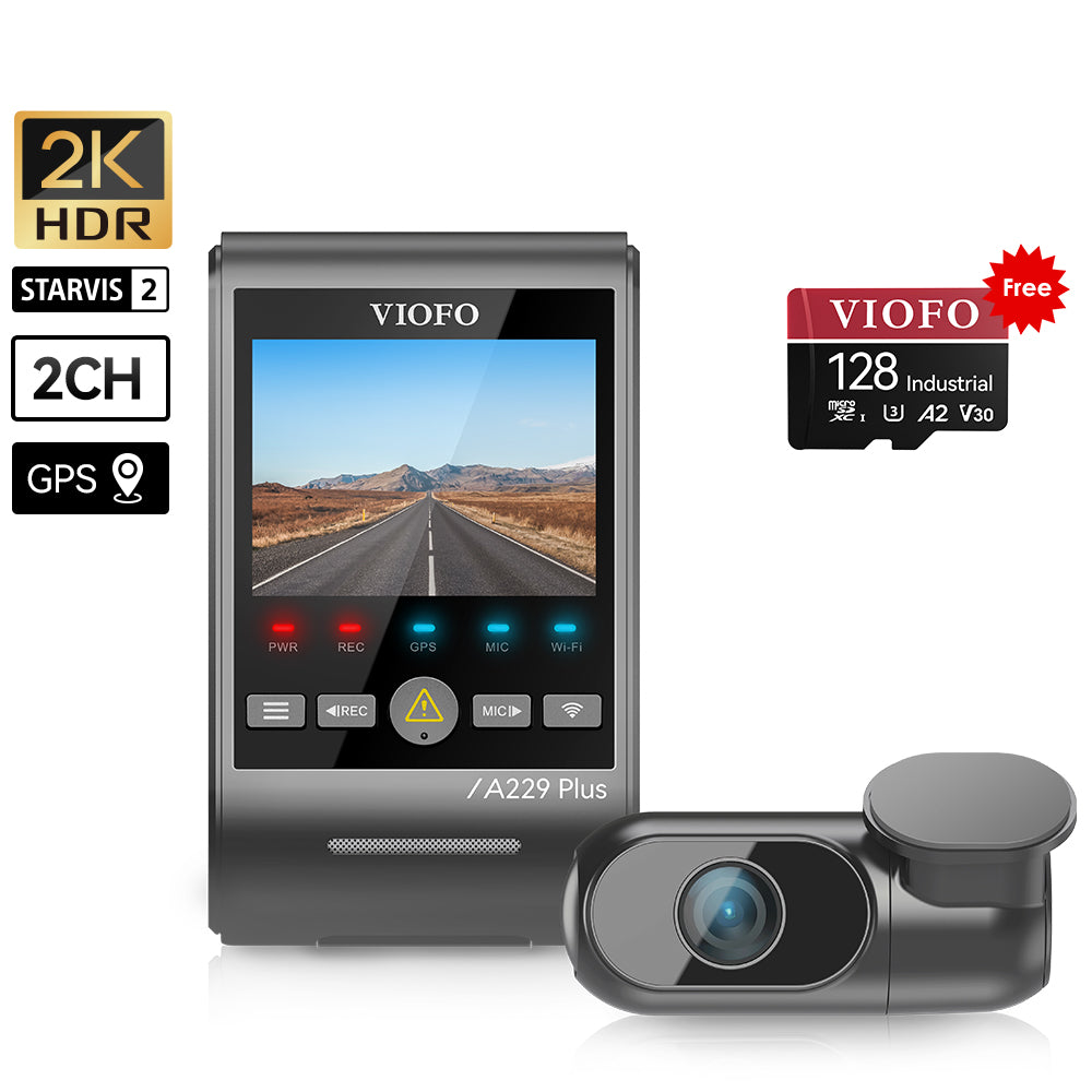 VIOFO A229 Plus 2K dash cam
