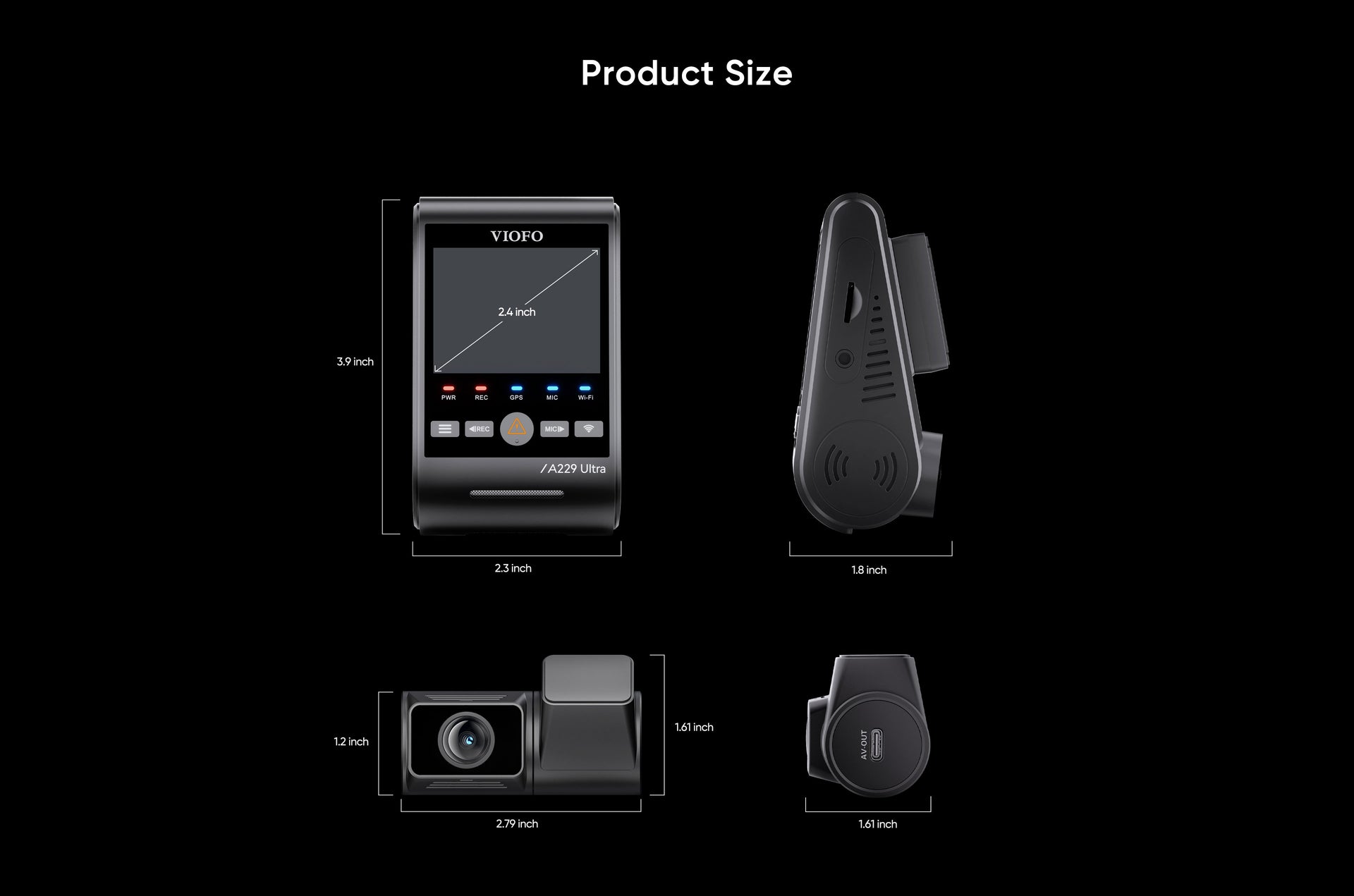 VIOFO A229 Ultra 4K + 4K Dash Cam — 2-Channel (Front + Rear) feature 9