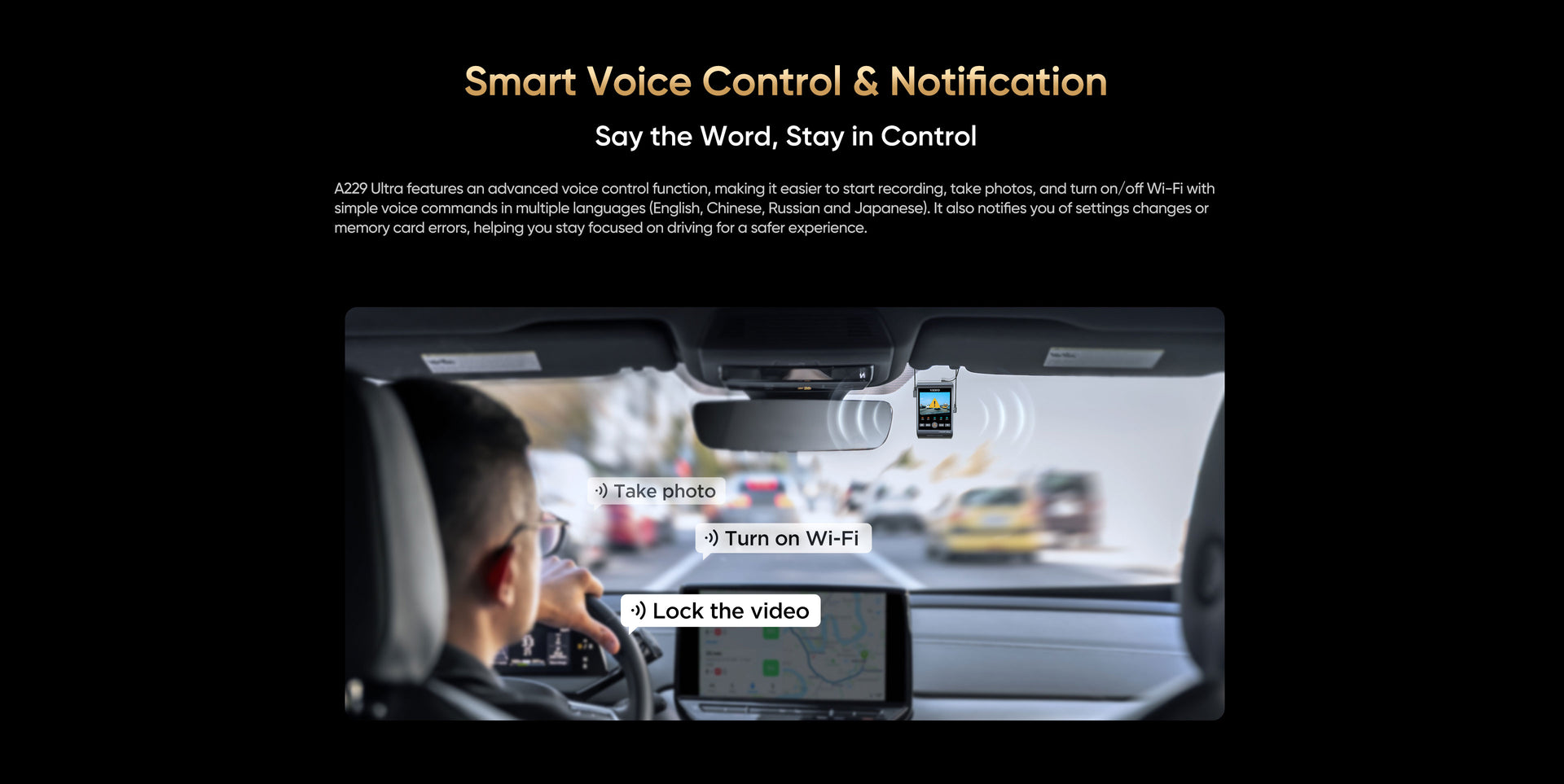 VIOFO A229 Ultra 4K + 4K Dash Cam — 3-Channel (Front + Rear + Interior) feature 10