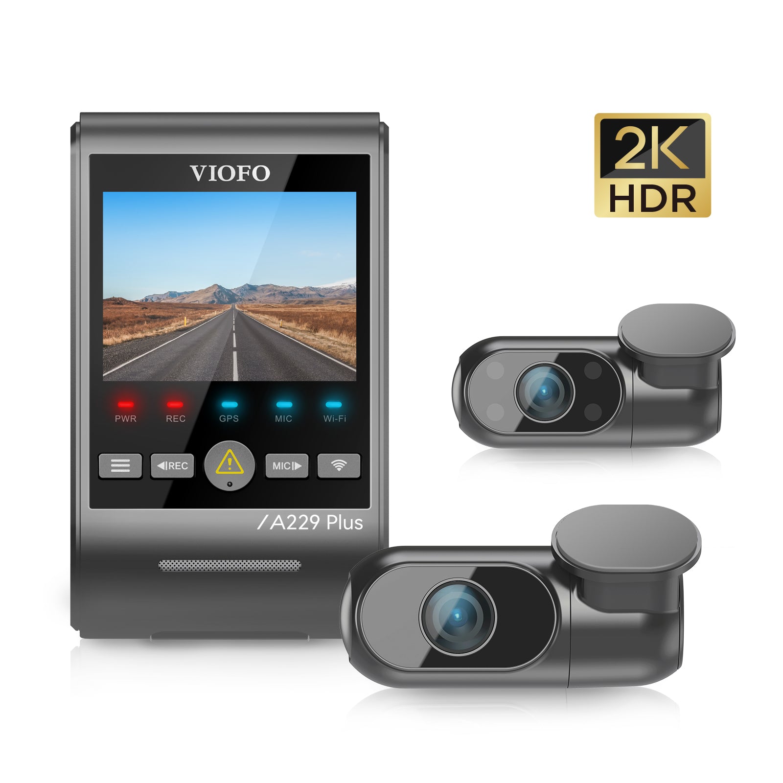 VIOFO A229 Plus 2K dash cam