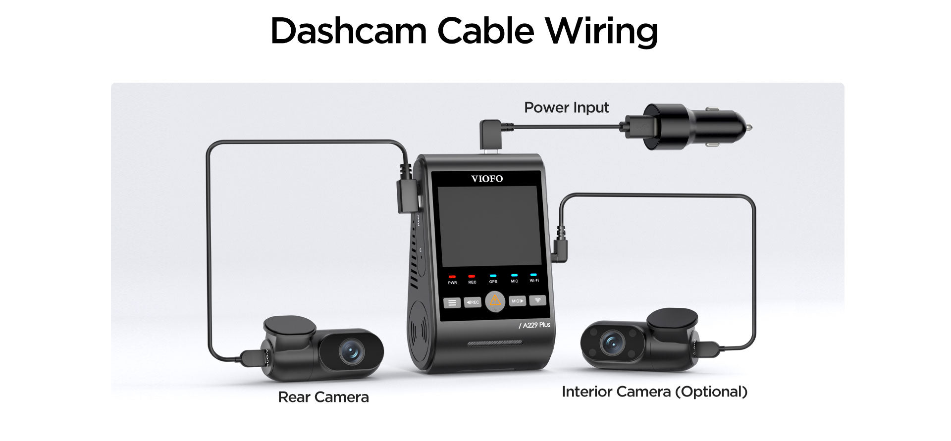 VIOFO A229 Plus 2K + 2K Dash Cam — 2-Channel (Front + Rear) feature 15