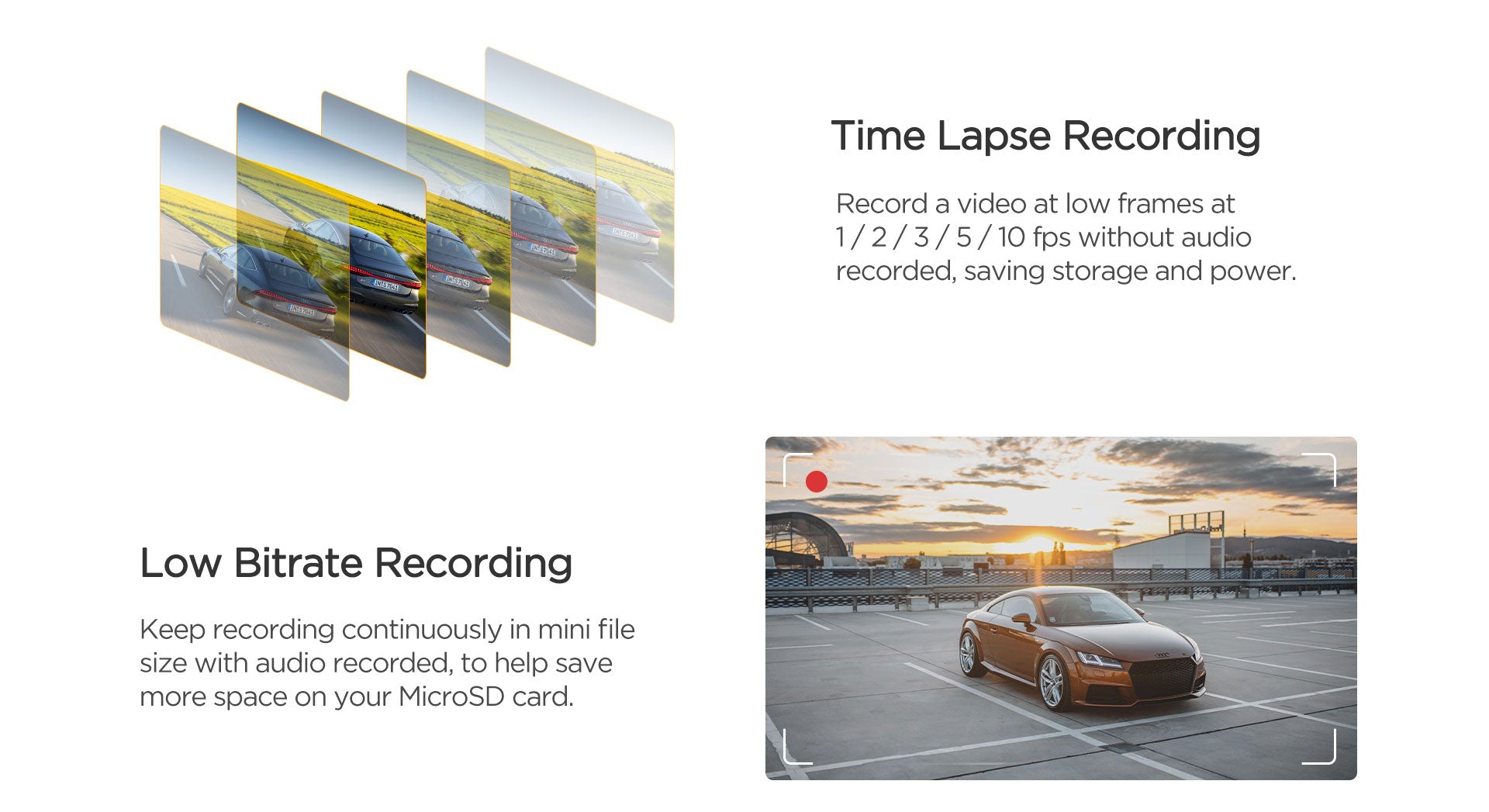 VIOFO A229 Plus 2K + 2K Dash Cam — 3-Channel (Front + Rear + Interior) feature 11