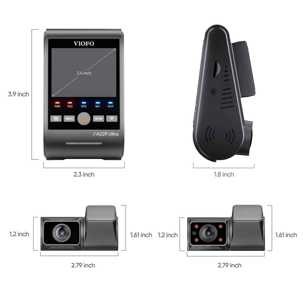 VIOFO A229 Ultra 4K dash cam