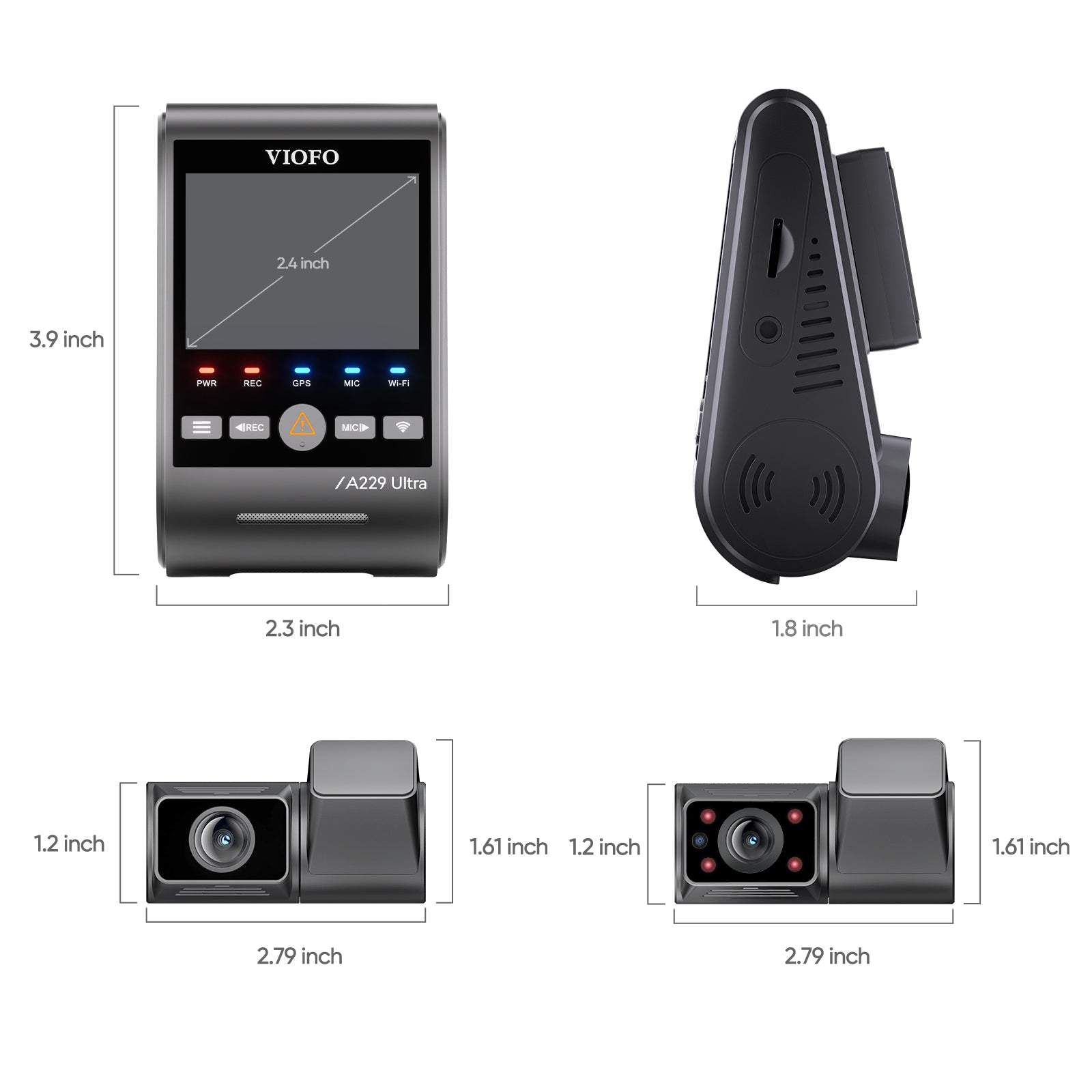 VIOFO A229 Ultra 4K dash cam