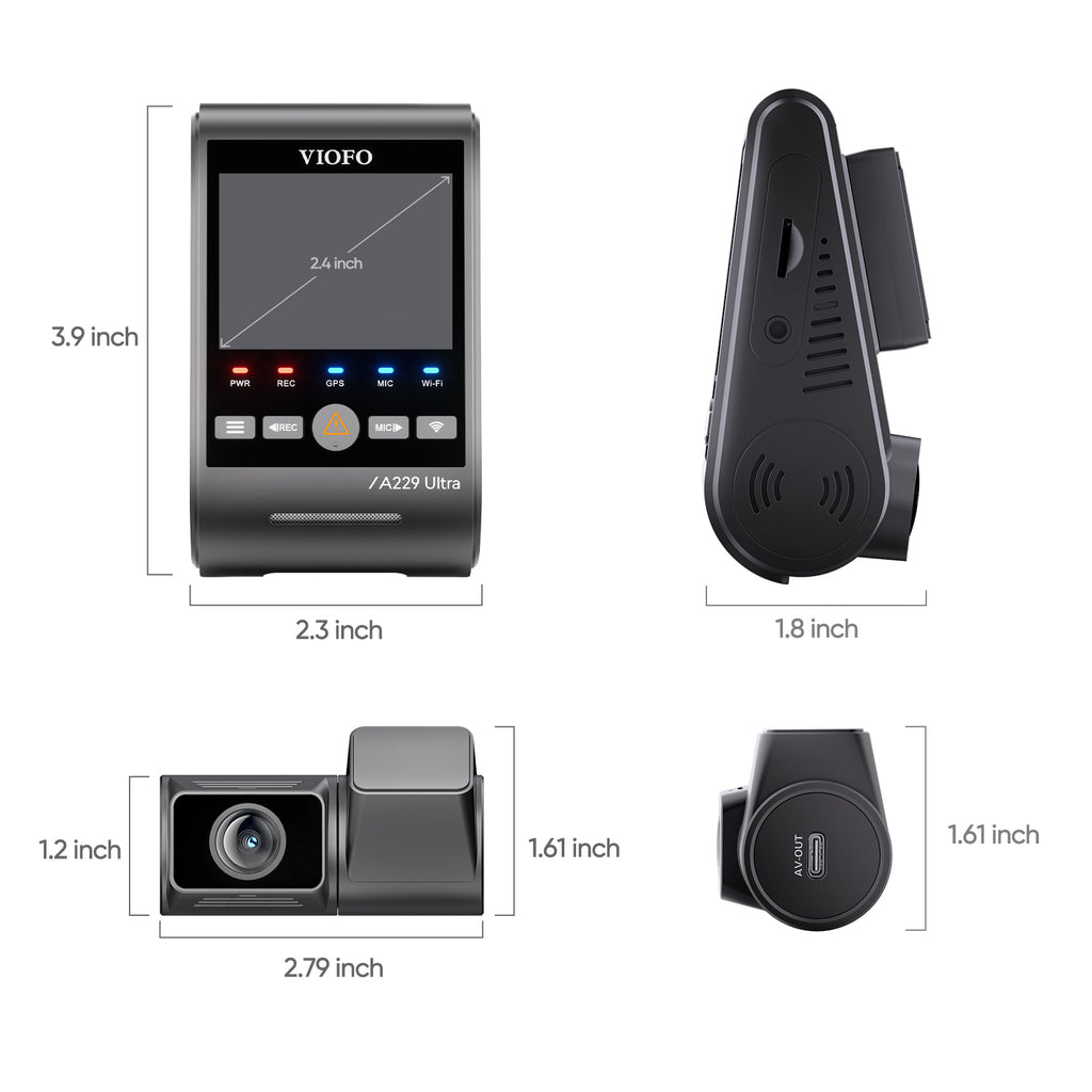 VIOFO A229 Ultra 4K dash cam