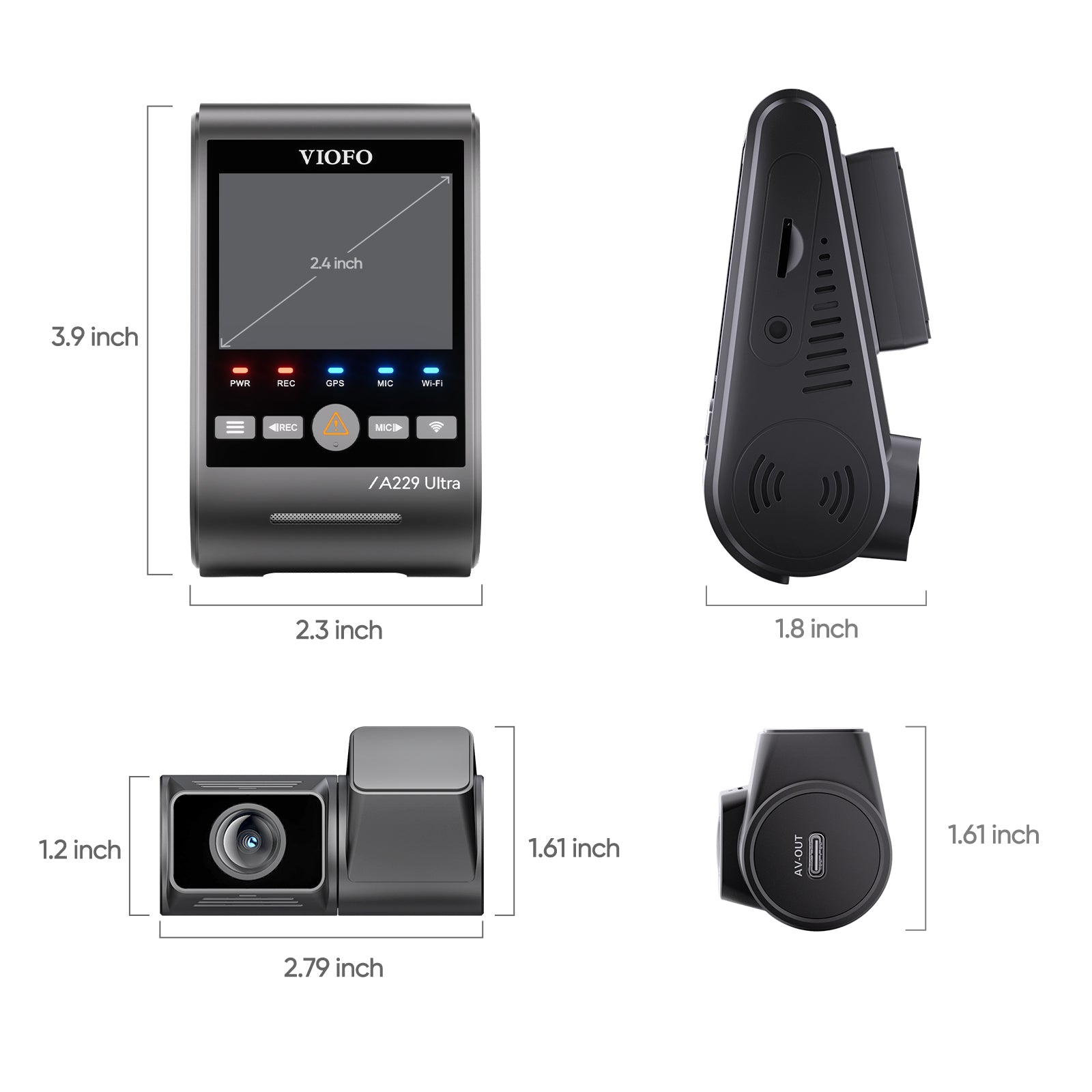 VIOFO A229 Ultra 4K dash cam
