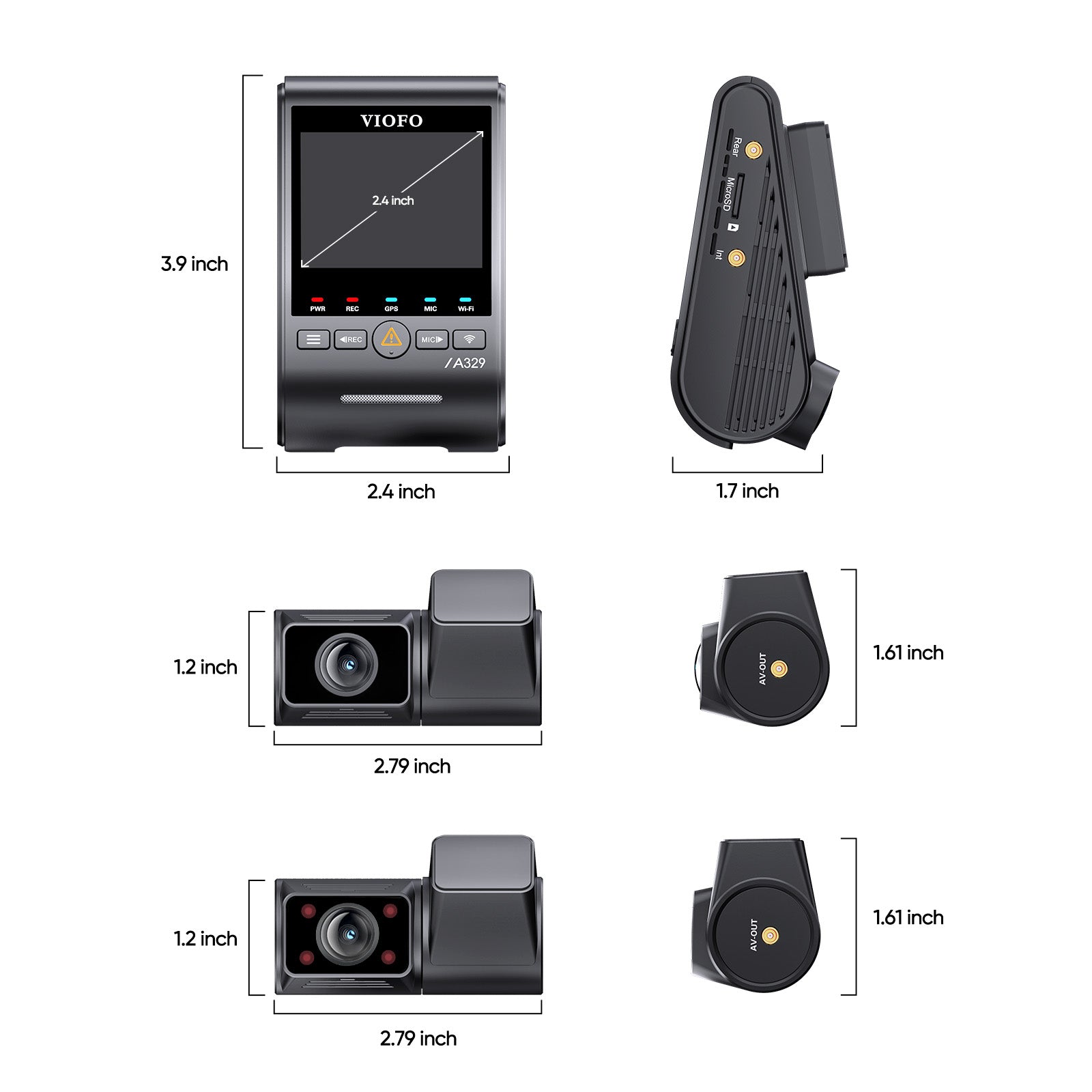 VIOFO A329S 4K dash cam