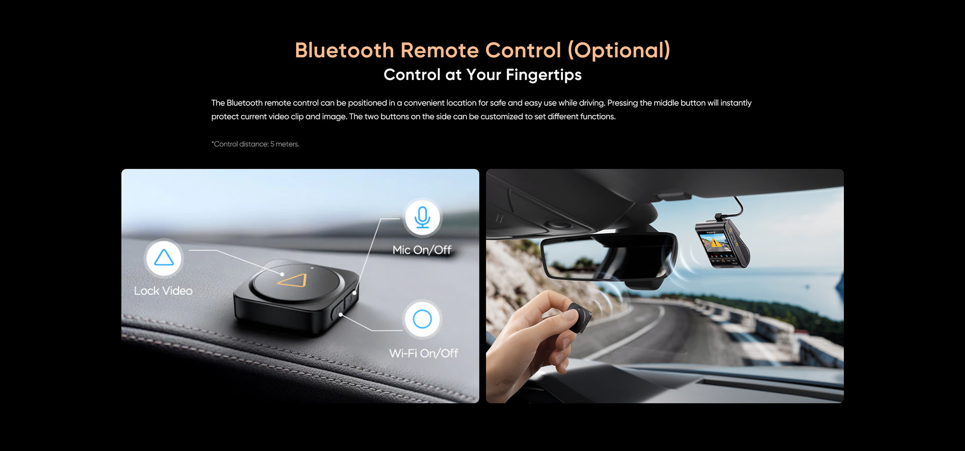 VIOFO A329S 4K 60fps Dash Cam — 3-Channel (Front + Rear + Interior) feature 33