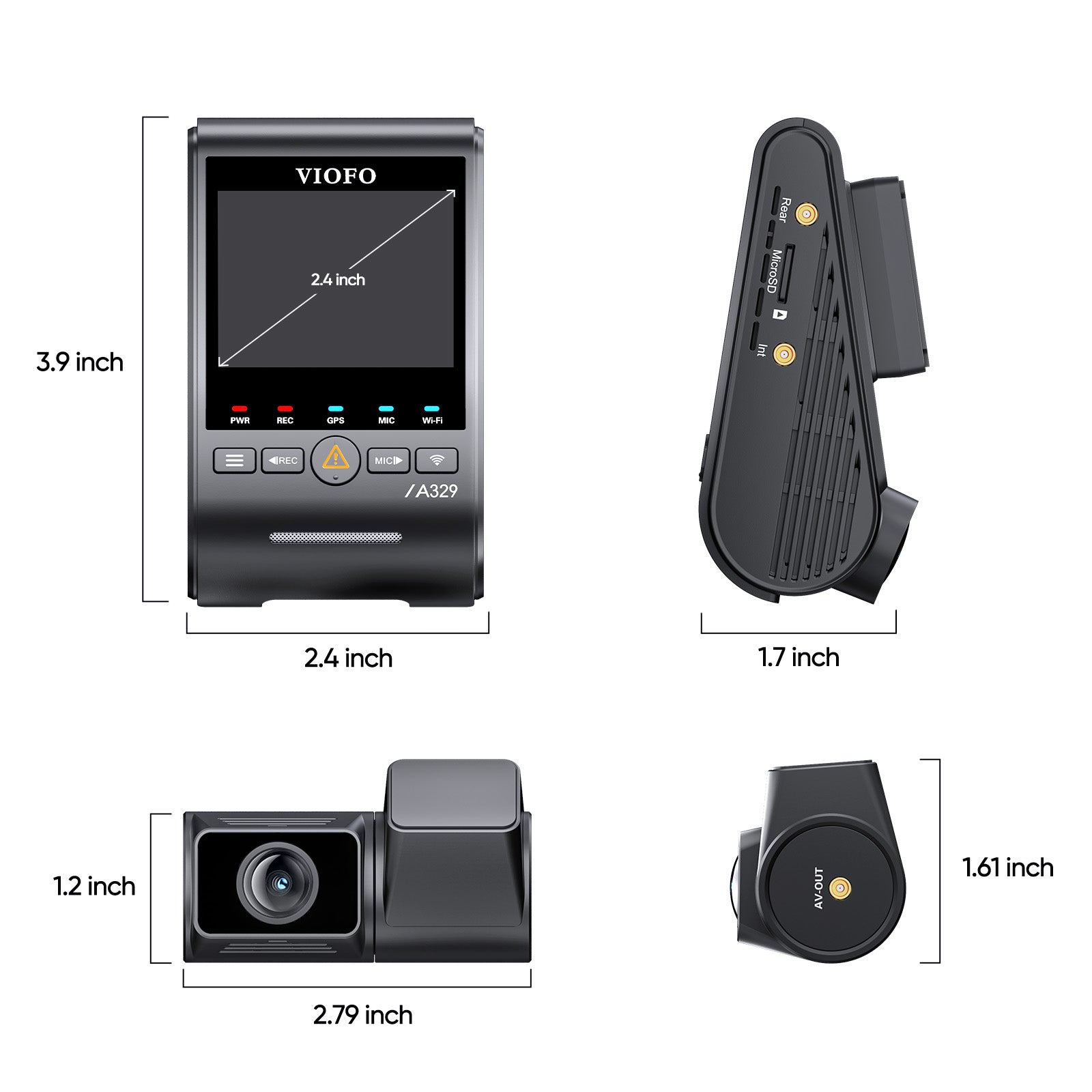 VIOFO A329S 4K dash cam