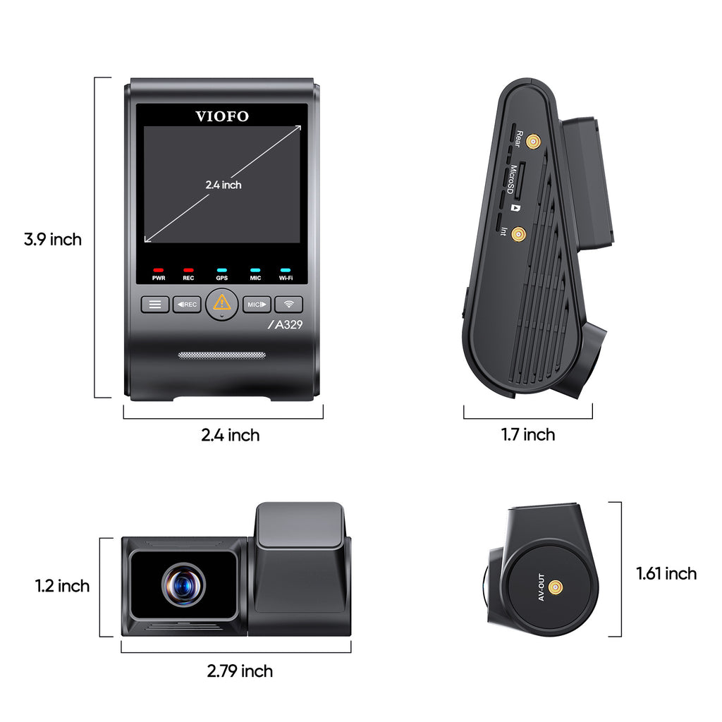 VIOFO A329T telephoto dash cam