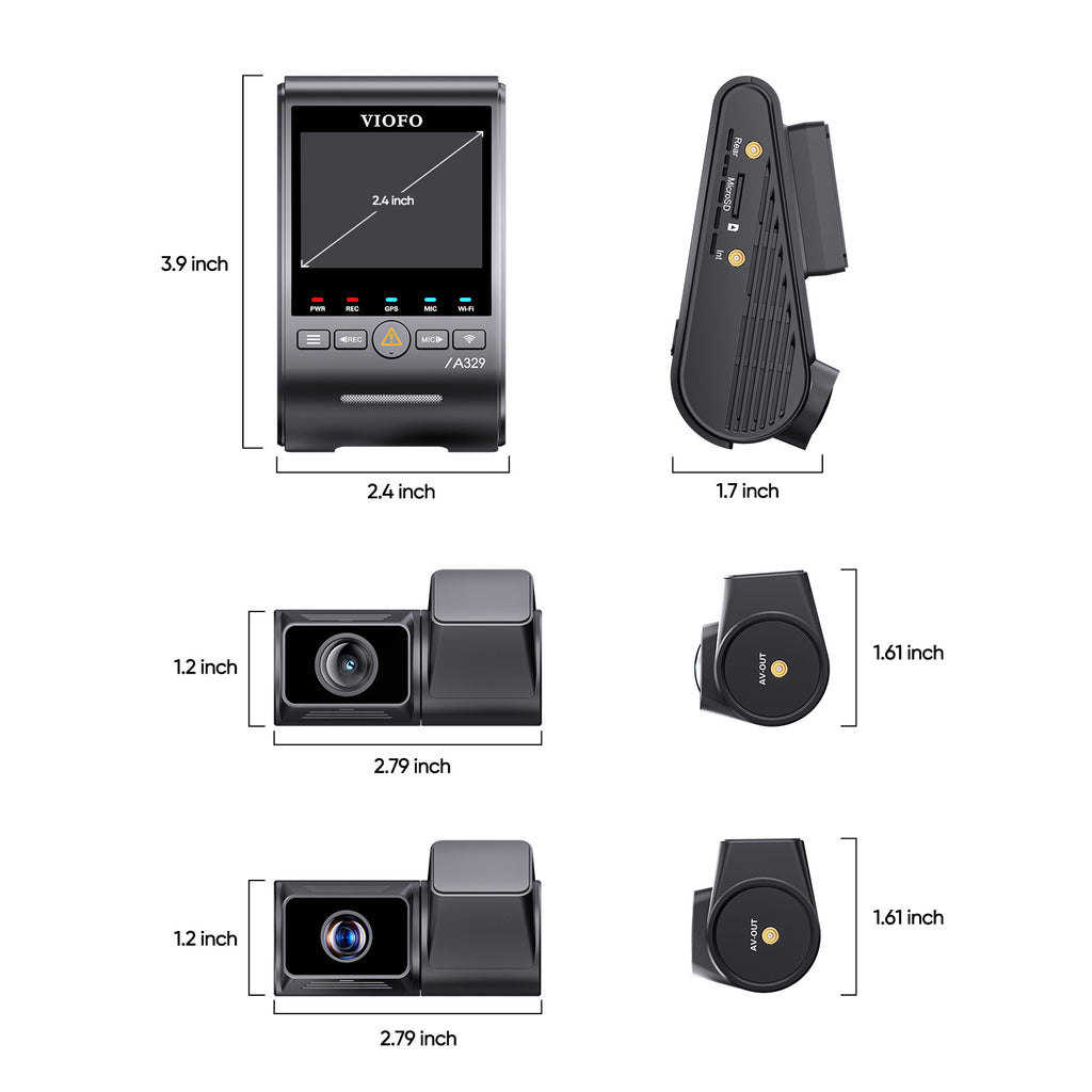 VIOFO A329T telephoto dash cam
